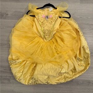 Girls Bella Yellow Princess Costume size 4-6x